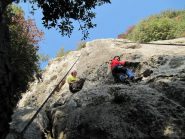 Con Laura, su due vie adiacenti (A Gianni e L' allenatore)