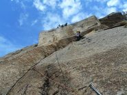 quarto tiro, bel diedro di 6a