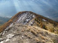 Il versante di salita