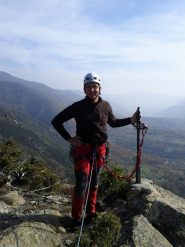 in cima al torrione occidentale