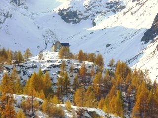in vista del rifugio