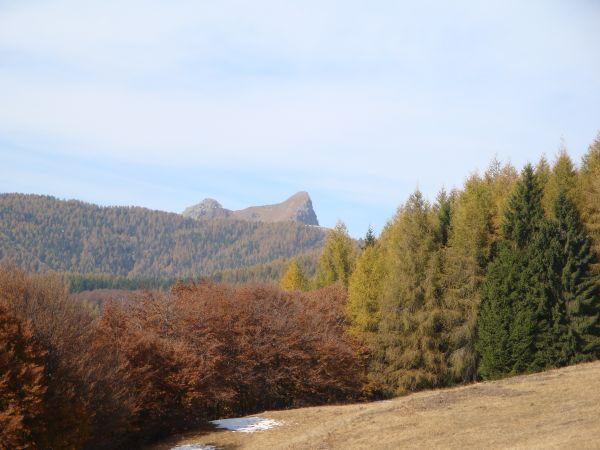 Rocca Radevil dai pressi del Colle Sappè