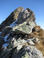 Cresta iniziale dalla bocchetta