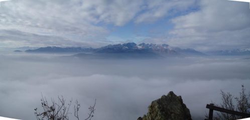 vista su orsiera rocciavrè 