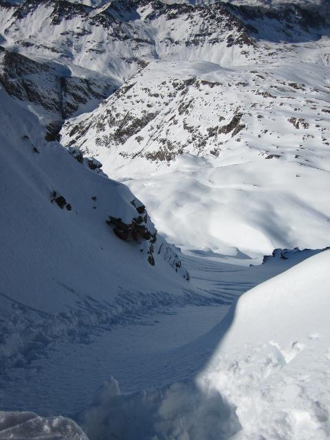 il canale visto dall'uscita