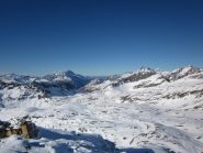dalla cima verso Nord