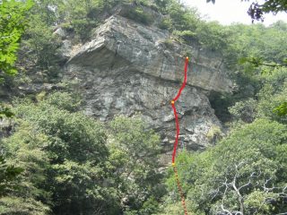 il tracciato della via