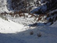 Pendio iniziale e Gr.Servino.