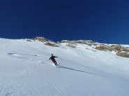 Discesa diretta dalla cima