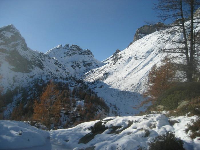 il passo del Muretto dal valico verso Salecchio superiore