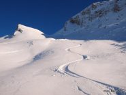 discesa dal Rocca