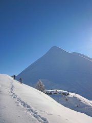 In salita.. ma lui è troppo invitante.