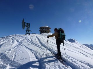 Arrivo in Cima