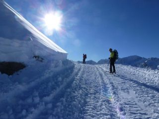 La quantità di neve a 2500m