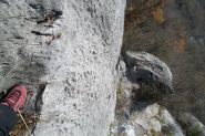 il muro verticale del primo tiro