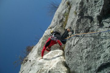 Luca attacca lo strapiombino