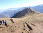 discesa al Colle Arpet