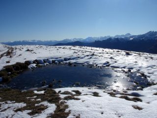laghetto sotto la cima 