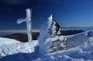 la vetta della Cima di Crosa (13-11-2011)