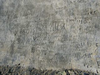 I graffiti dei gitanti