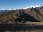 vista sulla R.Radevil salendo al Beccas di Mezzodì