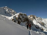 Michelino e Daniele in discesa