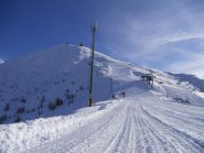 innevamento dopo il rifugio alpette