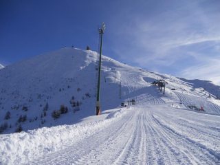 innevamento dopo il rifugio alpette