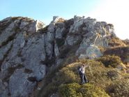 Alcuni passaggi su roccia