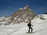 Salendo al cospetto del Cervino