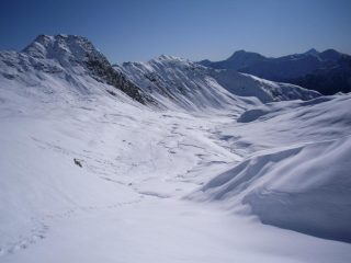 salita su crosta portante....