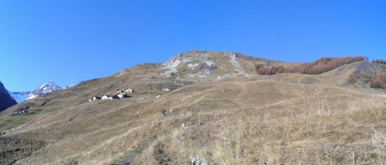 in vista delle baite Merdeux Dèsot