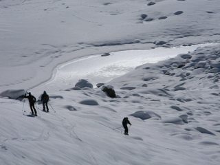 nei pressi del lago Giasset