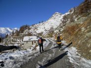 la partenza dall'auto