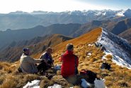 La cresta verso cima Saler