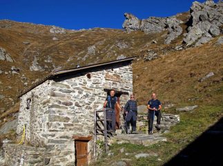 Breve sosta all'alpe Molinetto