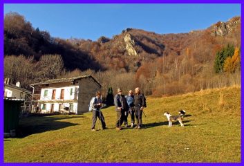 I boschi appena scesi e l'unico incontro della giornata