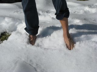 Prestazioni del Rifugio: pediluvio rigenerante!