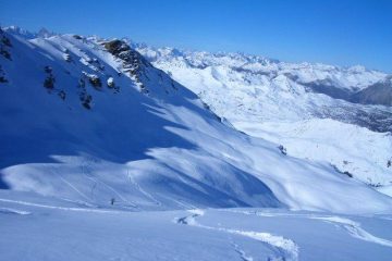 vista sul percorso di salita