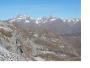Il Pizzo Coca e ax il Redorta dal M.Ferrantino