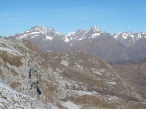 Il Pizzo Coca e ax il Redorta dal M.Ferrantino