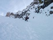 salendo il ramo basso