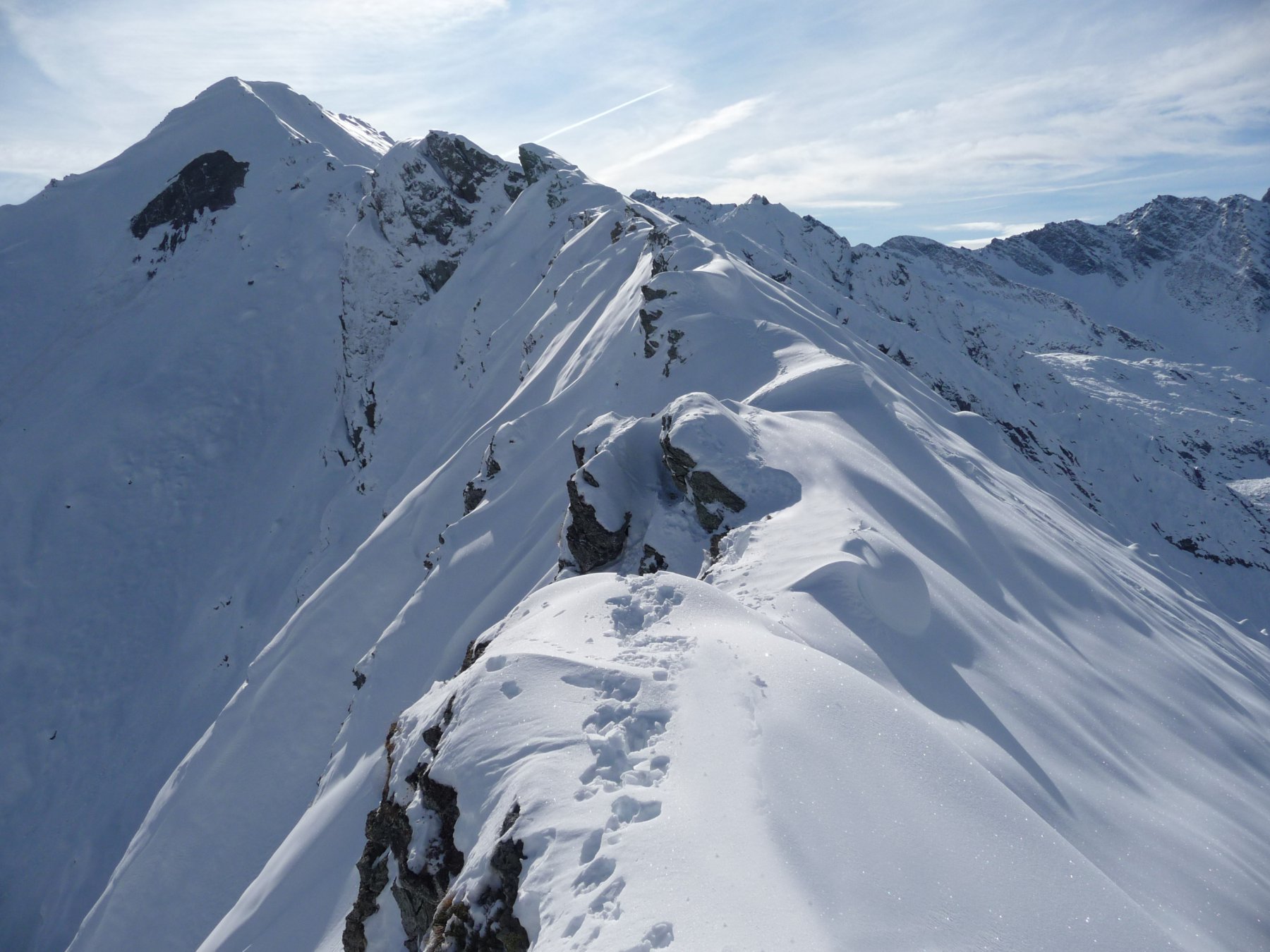 cresta verso la punta