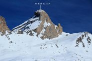 la bella mole del Pic d'Asti vista dal versante O della Cima delle Rossette (19-11-2011)