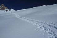 la traccia seguita per salire la Cima delle Rossette (19-11-2011)
