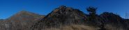 Mont Barome Pissavacca e Cornabecco dalla dorsale