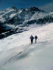 Roc della Niera sullo sfondo