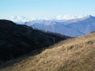 Panorama verso il Monte Rosa da poco prima della Bocchetta di S. Bernardo