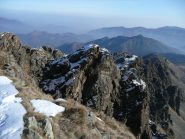 Cresta del Drago, verso Uia di Calcante