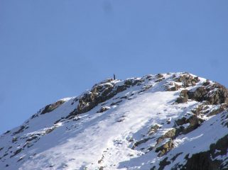 In cima : zommata dal colle !